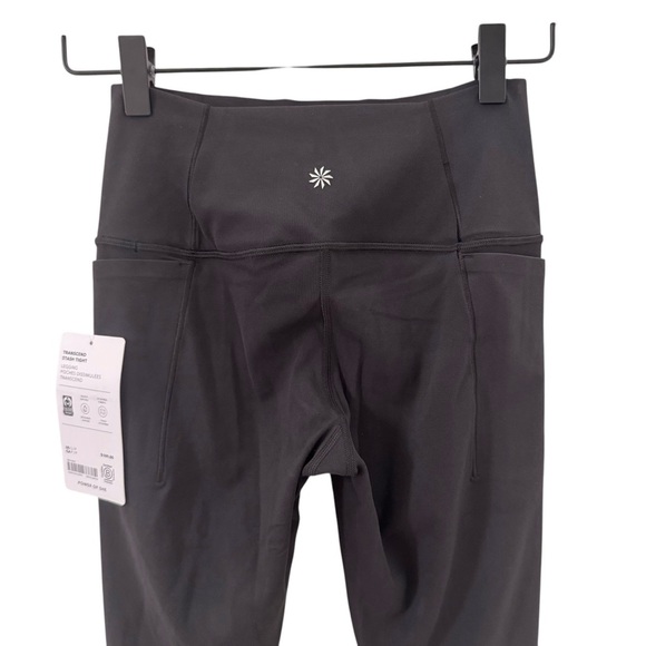 NWT Athleta Transcend Stash Tight Pockets in Black Size Small Petite (SP) - Picture 12 of 16